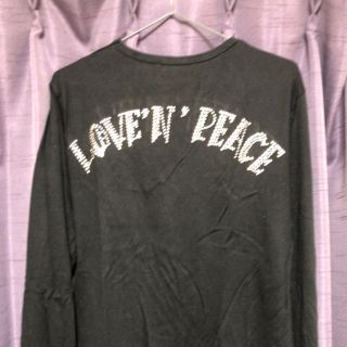 ロアー(roar)のroar ロンT love&peace サイズ4(Tシャツ/カットソー(七分/長袖))