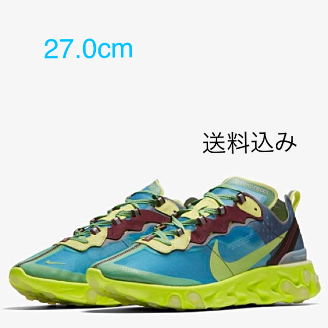 NIKE(ナイキ)の27cm / REACT ELEMENT 87 × UNDERCOVER メンズの靴/シューズ(スニーカー)の商品写真