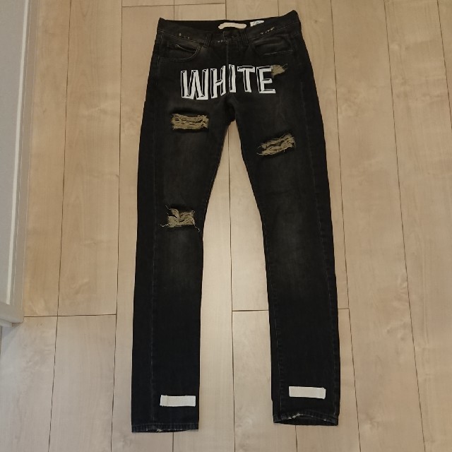 OFF-WHITE - OFF－WHITE デニム 29の通販 by ape's shop｜オフホワイトならラクマ