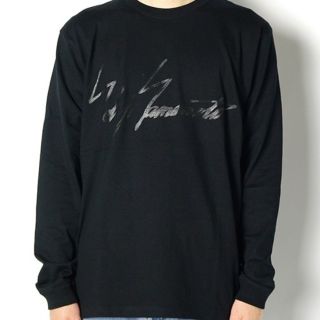 ヨウジヤマモト(Yohji Yamamoto)のYohjiYamamoto ロゴ Tシャツ (Tシャツ/カットソー(七分/長袖))