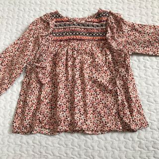 ザラキッズ(ZARA KIDS)のZARA baby 小花柄 ブラウス(ブラウス)