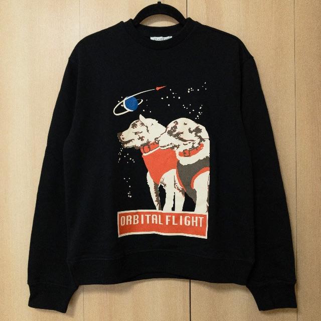 J.W.ANDERSON(ジェイダブリューアンダーソン)のJ.W.Anderson : space dog sweat Black S  メンズのトップス(スウェット)の商品写真