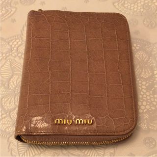 ミュウミュウ(miumiu)の最終値下げ☆彡.。miumiu 手帳カバー レア品☆*ﾟ(手帳)