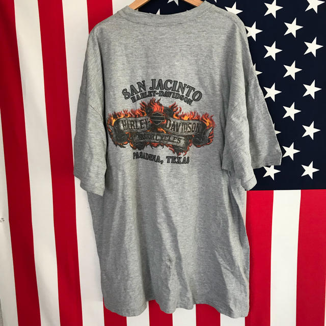 Harley Davidson(ハーレーダビッドソン)のUSA古着 ハーレーダビッドソン BIGTシャツ 2XL メンズのトップス(Tシャツ/カットソー(半袖/袖なし))の商品写真