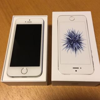 アップル(Apple)のiPhone SE 32Ｇ シルバー Y!mobile(スマートフォン本体)