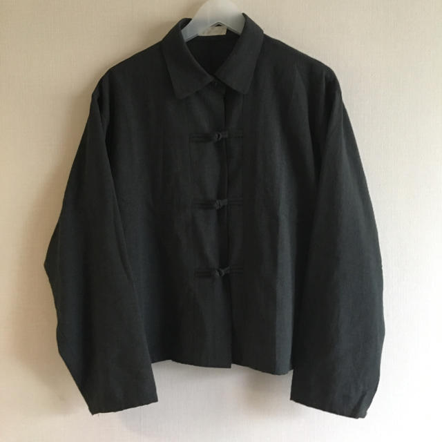 COMME des GARCONS(コムデギャルソン)のVintage Kung fu jacket navy レディースのジャケット/アウター(ノーカラージャケット)の商品写真