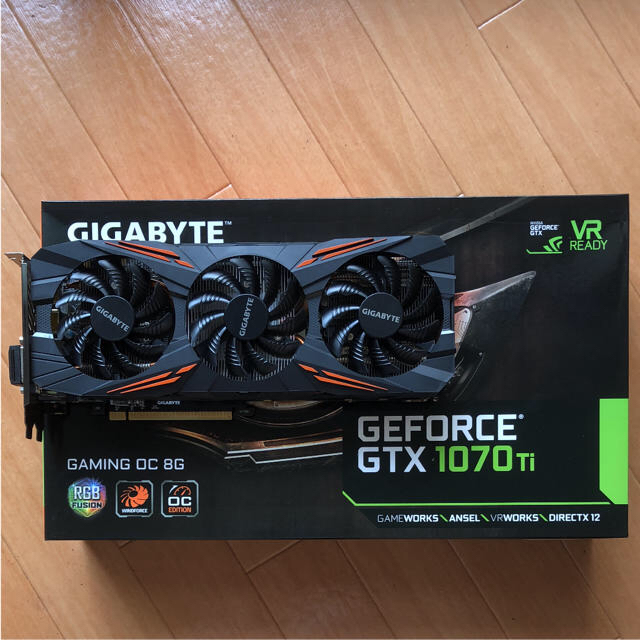 GIGABYTE GTX1070Ti GAMING OC 8G ①