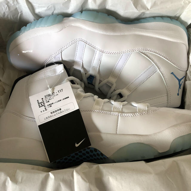 NIKE(ナイキ)の国内正規NIKE AIR JORDAN 11 RETRO LEGEND BLUE メンズの靴/シューズ(スニーカー)の商品写真