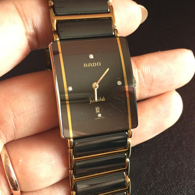 RADO(ラドー)のラドー ジュビリー 4Ｐダイヤ レディース クォーツ レディースのファッション小物(腕時計)の商品写真