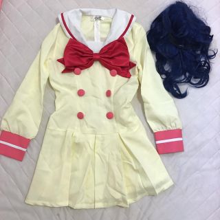 ハートキャッチプリキュア♡明堂学園の制服 来海えりか 風コスプレ(衣装一式)