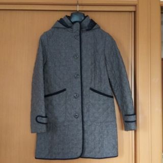 エディーバウアー(Eddie Bauer)のエディ・バウアー キルティングコート グレー 美品(その他)