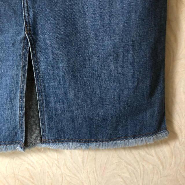 w closet(ダブルクローゼット)のw closet♡ミモレ丈 デニム スカート レディースのスカート(ひざ丈スカート)の商品写真