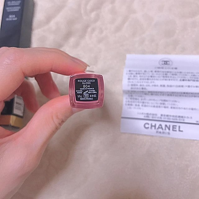 CHANEL(シャネル)の美品♡シャネル ルージュ ココ グロス♡ピンク コスメ/美容のベースメイク/化粧品(リップグロス)の商品写真