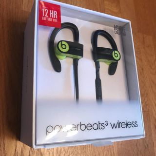 ビーツバイドクタードレ(Beats by Dr Dre)のpower beats 3 wireless ワイヤレス イヤホン 【超美品】(ヘッドフォン/イヤフォン)