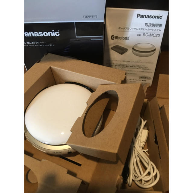 Panasonic(パナソニック)のパナソニックポータブルワイヤレススピーカーシステム スマホ/家電/カメラのオーディオ機器(スピーカー)の商品写真