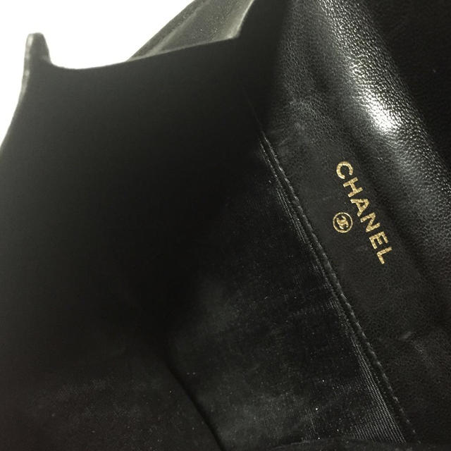 CHANEL(シャネル)のラムスキン Wホック折り財布 シャネル レディースのファッション小物(財布)の商品写真