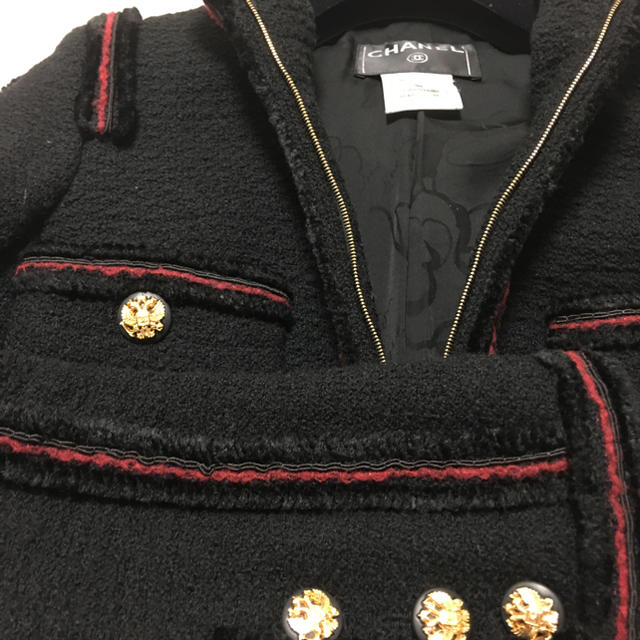 トップ CHANEL - ニモニモ様専用‼️シャネル ジャケット34 ノーカラー