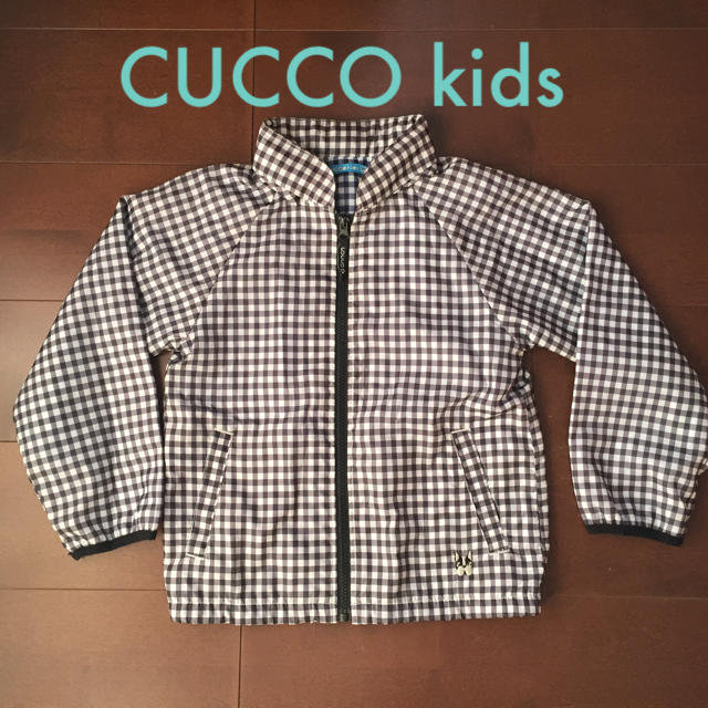 CUCCO kids★ウィンドブレイカー★130cm キッズ/ベビー/マタニティのキッズ服女の子用(90cm~)(ジャケット/上着)の商品写真