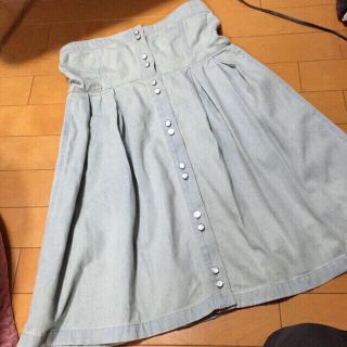 デュラス(DURAS)のDURAS♡ デニムベアワンピ sale(ミニワンピース)