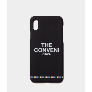 フラグメント(FRAGMENT)のTHE CONVENI iPhoneX CASE ブラック 藤原ヒロシ(iPhoneケース)