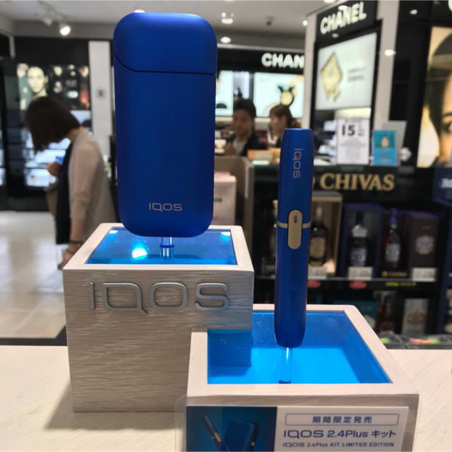 iQOS アイコス 空港免税店期間限定カラー ブルー 2.4Plus 新品未開封