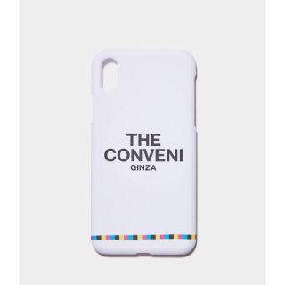 フラグメント(FRAGMENT)のTHE CONVENI iPhoneX CASE ホワイト 藤原ヒロシ(iPhoneケース)