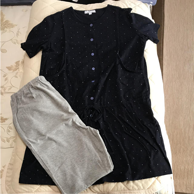 マタニティ&授乳服 パジャマ キッズ/ベビー/マタニティのマタニティ(マタニティパジャマ)の商品写真