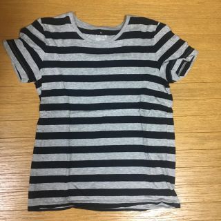 ムジルシリョウヒン(MUJI (無印良品))の無印良品 ボーダー Tシャツ(Tシャツ(半袖/袖なし))