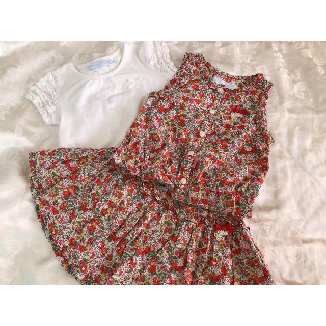 Tartine et Chocolat(タルティーヌ エ ショコラ)のTartine et Chocolat ３点セット キッズ/ベビー/マタニティのキッズ服女の子用(90cm~)(ワンピース)の商品写真