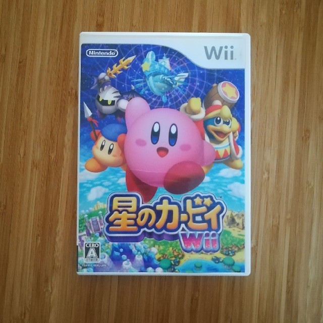 星のカービィ　wii エンタメ/ホビーのゲームソフト/ゲーム機本体(家庭用ゲームソフト)の商品写真