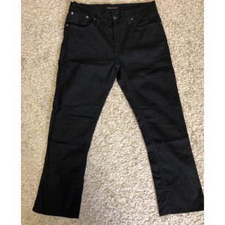 ヌーディジーンズ(Nudie Jeans)のNudie Jeans THIN FINN ヌーディジーンズ 黒 値下げ済み！(デニム/ジーンズ)