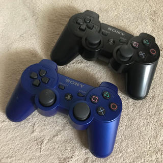 プレイステーション3(PlayStation3)のプレステ3純正コントローラー2台セット(その他)