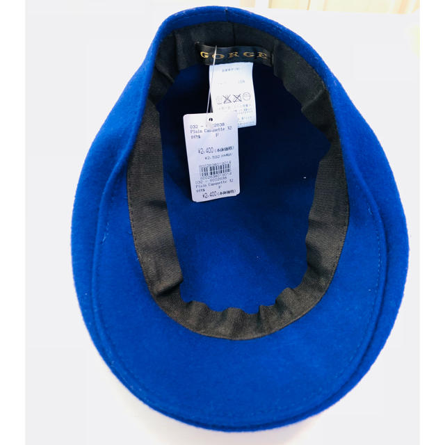 GORGE(ゴージ)のGORGE ハンチング帽 ＊未使用＊ レディースの帽子(ハンチング/ベレー帽)の商品写真