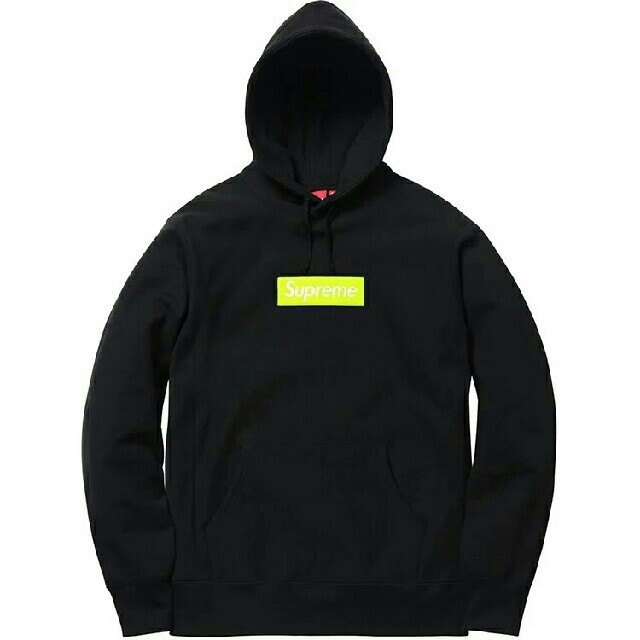 未開封 M Box Logo Hooded Sweatshirt blackメンズ