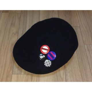 トゥエンティーフォーカラッツ(24karats)の美品 KANGOL x 24karats ハンチングキャップ M ベレー帽(ハンチング/ベレー帽)