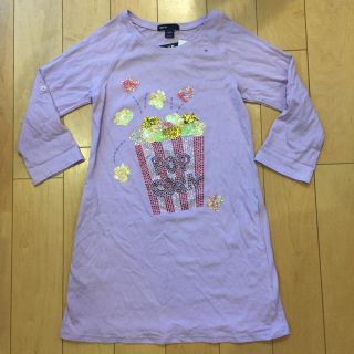 ギャップキッズ(GAP Kids)のGap K ids女児カットソーチュニック新品未使用（130）(Tシャツ/カットソー)