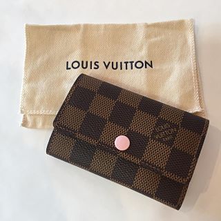 ルイヴィトン(LOUIS VUITTON)のルイヴィトン ダミエ 6連キーケース ミュルティクレ6 未使用品(キーケース)