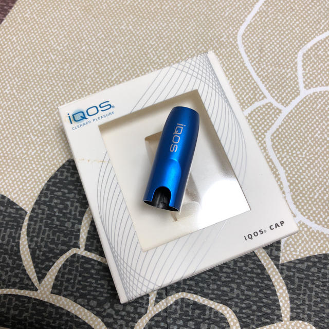 IQOS(アイコス)のIQOSキャップ正規品   ブルー メンズのファッション小物(タバコグッズ)の商品写真