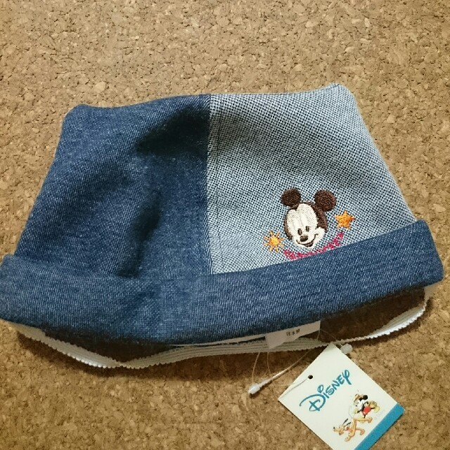 Disney(ディズニー)のはれ様専用☆ミッキー 帽子 サイズ46㎝ キッズ/ベビー/マタニティのこども用ファッション小物(帽子)の商品写真