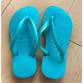 ハワイアナス(havaianas)の新品未使用 ハワイアナス kidsビーチサンダル(サンダル)