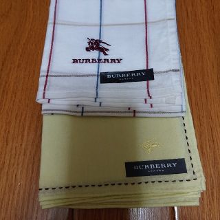 バーバリー(BURBERRY)のバーバリー ハンカチ 2枚(ハンカチ/ポケットチーフ)