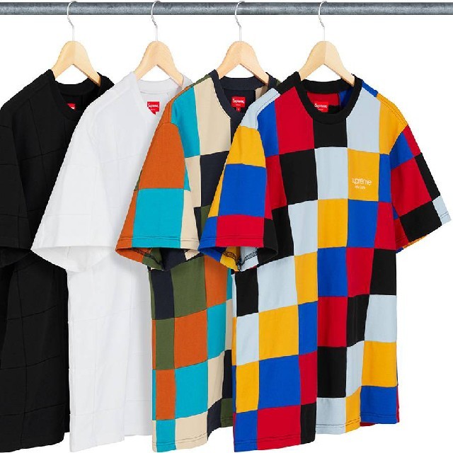 SUPREME パッチワークTシャツ Tシャツ+カットソー(半袖+袖なし)