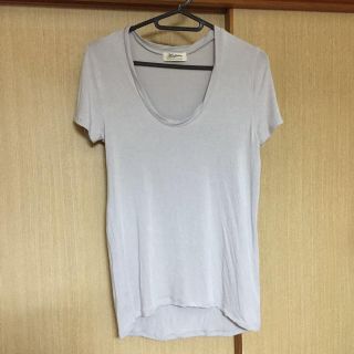 アズールバイマウジー(AZUL by moussy)のAzul by moussy グレー半袖(Tシャツ(半袖/袖なし))