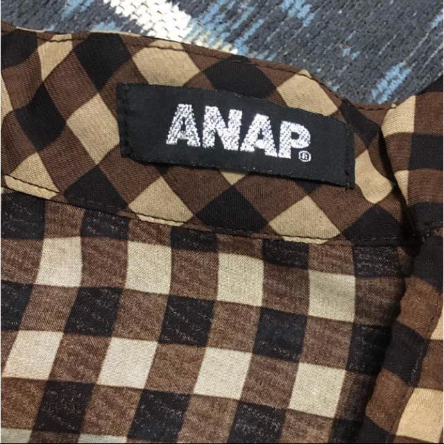 ANAP(アナップ)のANAPのスキッパー ワンピースです。 レディースのワンピース(ひざ丈ワンピース)の商品写真