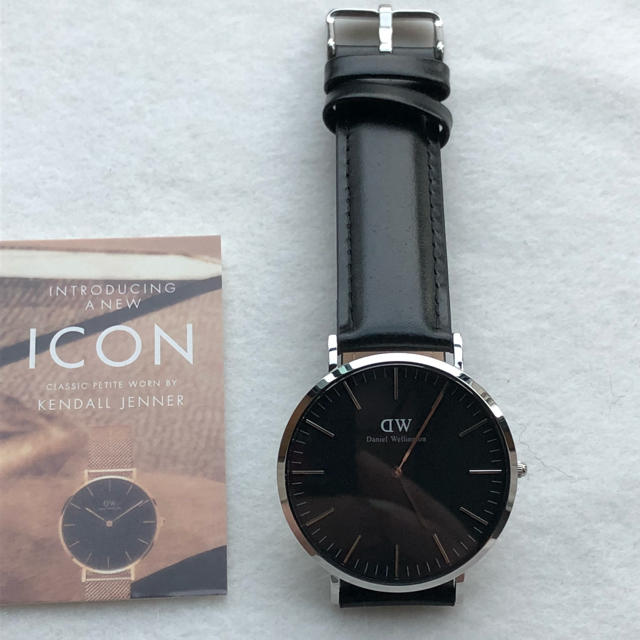 Daniel Wellington(ダニエルウェリントン)のダニエルウェリントン 腕時計 CLASSIC 40MM シルバー メンズの時計(腕時計(アナログ))の商品写真