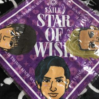 エグザイル(EXILE)のSTAR OF WISHハンドタオル(ミュージシャン)