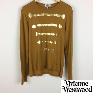 ヴィヴィアンウエストウッド(Vivienne Westwood)の美品 ヴィヴィアンウエストウッドマン 長袖Tシャツ サイズ48(Tシャツ/カットソー(七分/長袖))