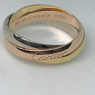 カルティエ(Cartier)のカルティエ  トリニティリング  スリーカラー6号(リング(指輪))