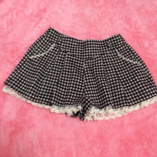 アンクルージュ(Ank Rouge)のAnkRouge☆チェック柄ショーパン(ショートパンツ)