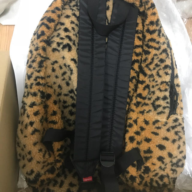 シュプリーム supreme  Leopard Fleece Backpack 2